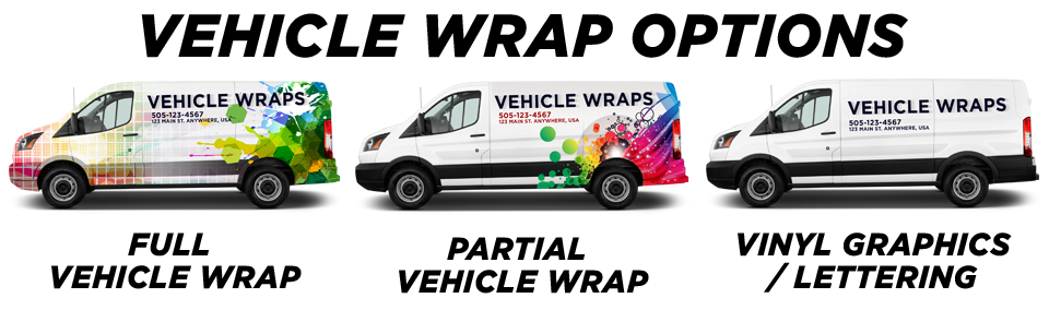 Oakville Vehicle Wraps vehicle wrap options